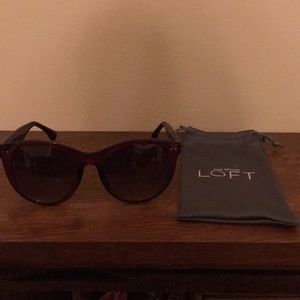LOFT sunglasses in branded bag. Like new!